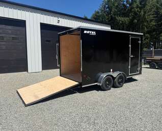 Thumbnail Photo of 2026 Royal Cargo 7X14+V 7700LB GVW - 86" INTERIOR - RAMP DOOR