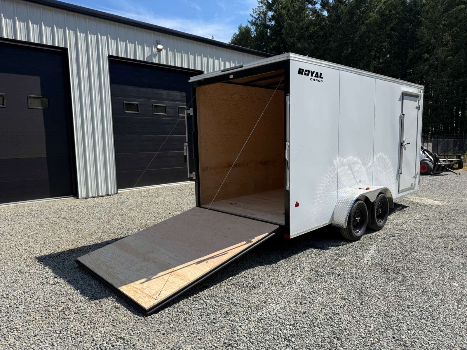 Photo of 2026 Royal Cargo 7X16+V 7700LB GVW RAMP
