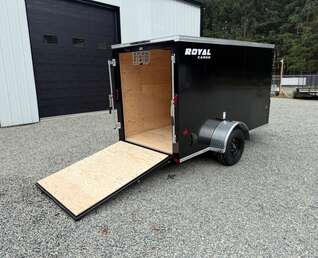 Thumbnail Photo of 2026 Royal Cargo 5X10+V 2990LB GVW - RAMP DOOR - 64" INTERIOR 