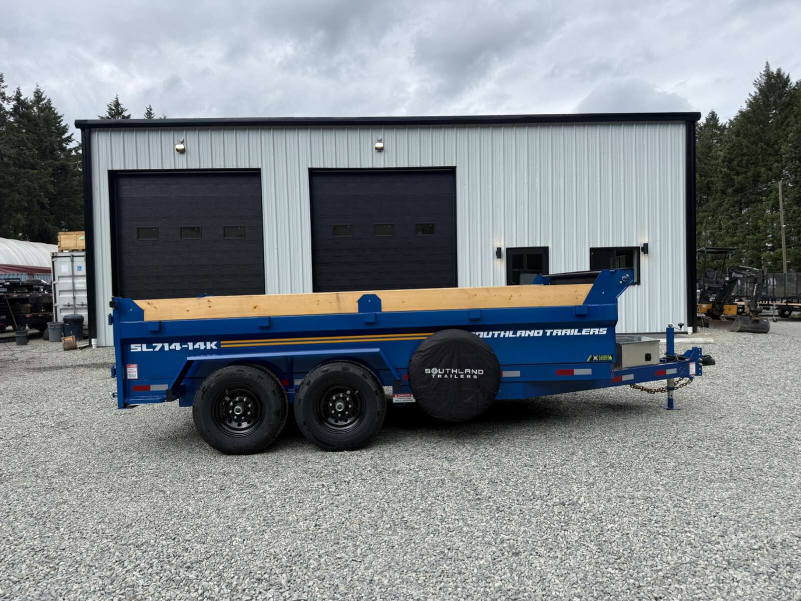 Photo of 2026 Southland 7X14 15,400LB GVW Dump Trailer - Blue