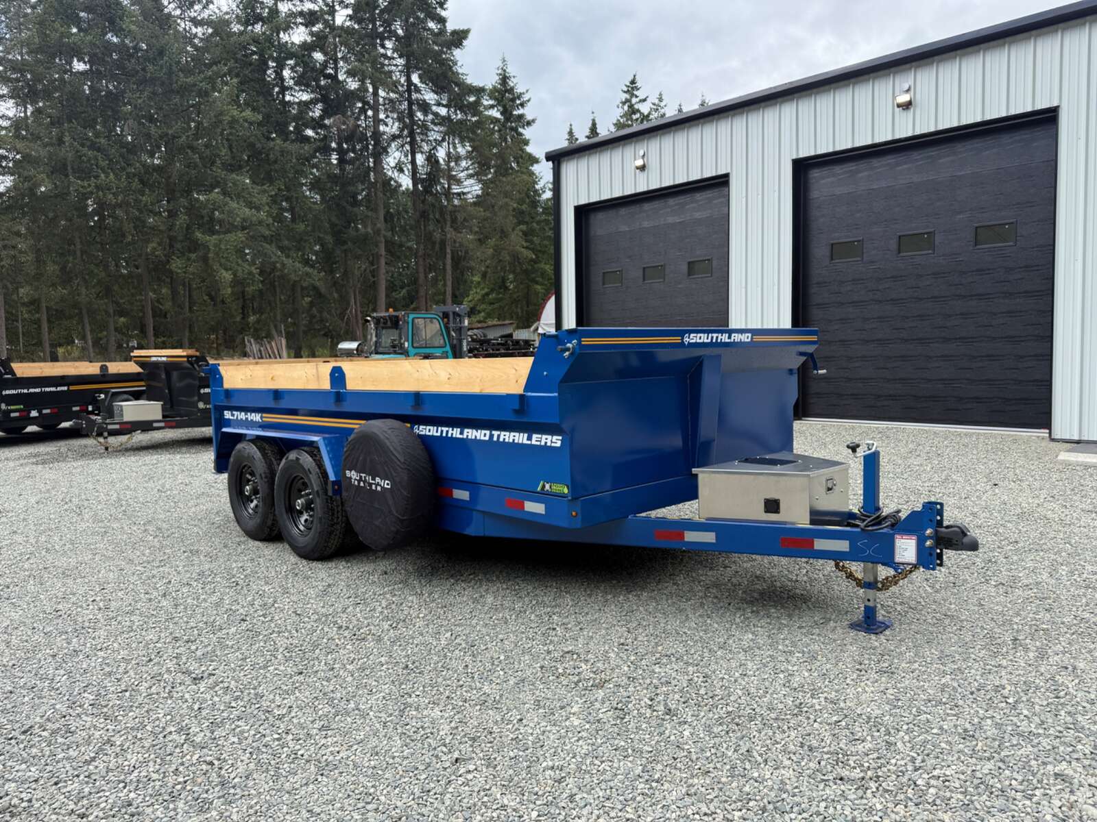 Photo of 2026 Southland 7X14 15,400LB GVW Dump Trailer - Blue