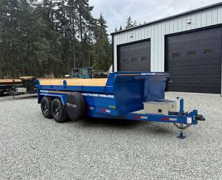 Thumbnail Photo of 2026 Southland 7X14 15,400LB GVW Dump Trailer - Blue