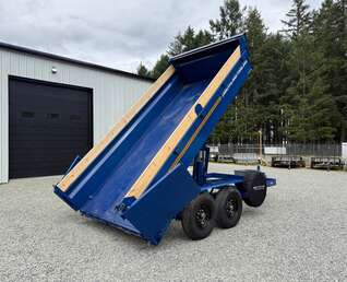 Thumbnail Photo of 2026 Southland 7X14 15,400LB GVW Dump Trailer - Blue