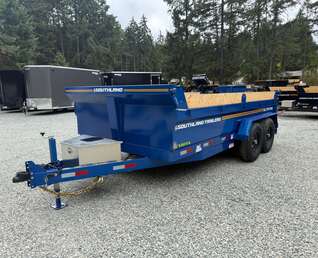 Thumbnail Photo of 2026 Southland 7X14 15,400LB GVW Dump Trailer - Blue