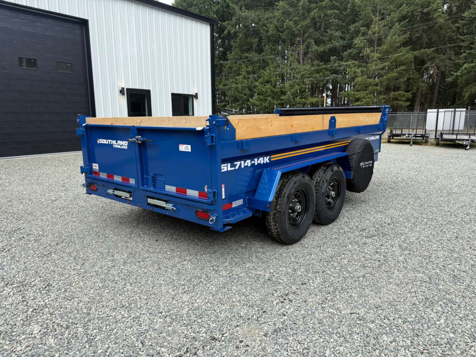 Photo of 2026 Southland 7X14 15,400LB GVW Dump Trailer - Blue