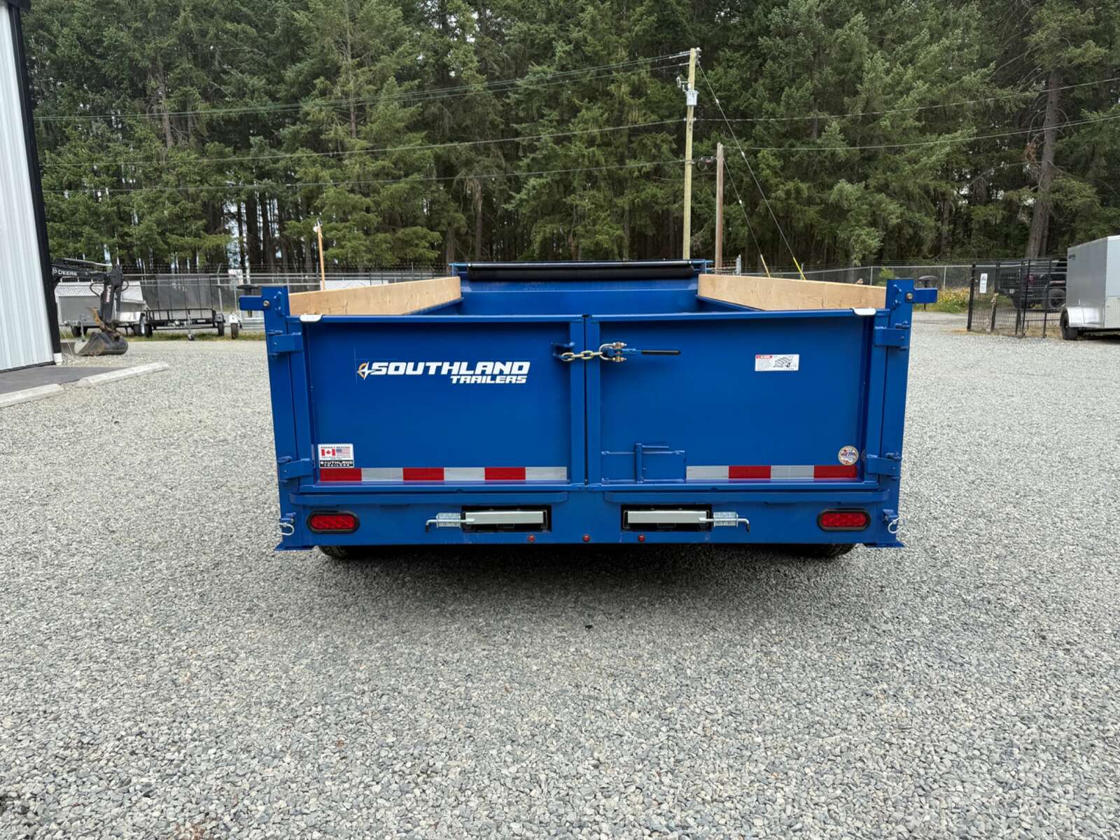 Photo of 2026 Southland 7X14 15,400LB GVW Dump Trailer - Blue