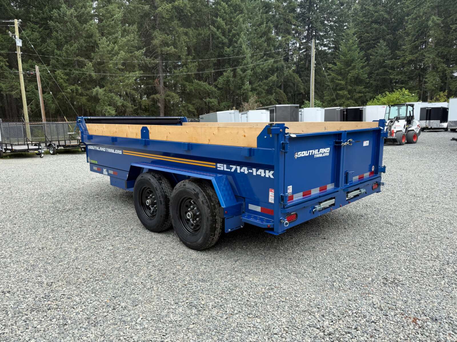 Photo of 2026 Southland 7X14 15,400LB GVW Dump Trailer - Blue