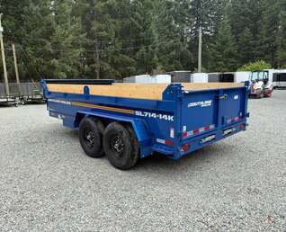 Thumbnail Photo of 2026 Southland 7X14 15,400LB GVW Dump Trailer - Blue