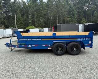 Thumbnail Photo of 2026 Southland 7X14 15,400LB GVW Dump Trailer - Blue