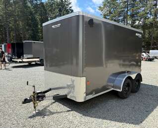 Thumbnail Photo of 2026 Royal Cargo 6x12 Flat Front 7,700lb GVW - 78" Interior - Barn Doors 