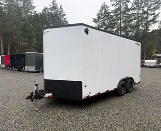 Thumbnail Photo of 2026 Royal 8.5x16 Cargo Trailer 11,400lb GVW - 86" Interior - Black Out Package - Ramp Door