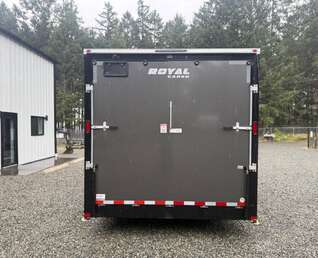Thumbnail Photo of 2026 Royal 8.5x16 +V-Nose 11,400lb GVW Cargo Trailer - Ramp Door 