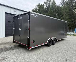 Thumbnail Photo of 2026 ROYAL 8.5X24 +V-NOSE 11,400LB GVW CARGO TRAILER - 86" INTERIOR - RAMP DOOR 