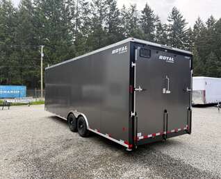 Thumbnail Photo of 2026 ROYAL 8.5X24 +V-NOSE 11,400LB GVW CARGO TRAILER - 86" INTERIOR - RAMP DOOR 