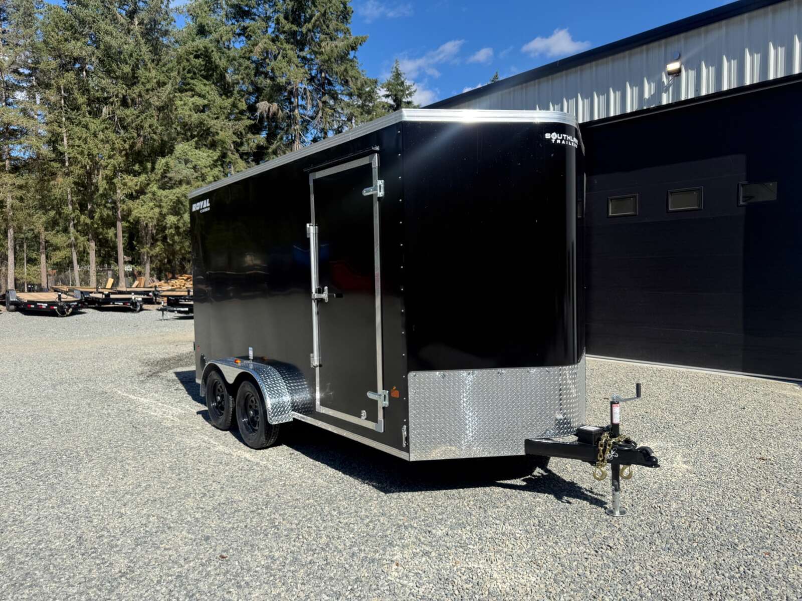 Photo of 2026 Royal Cargo 7X14+V 7700LB GVW - 86" INTERIOR - Barn Doors 