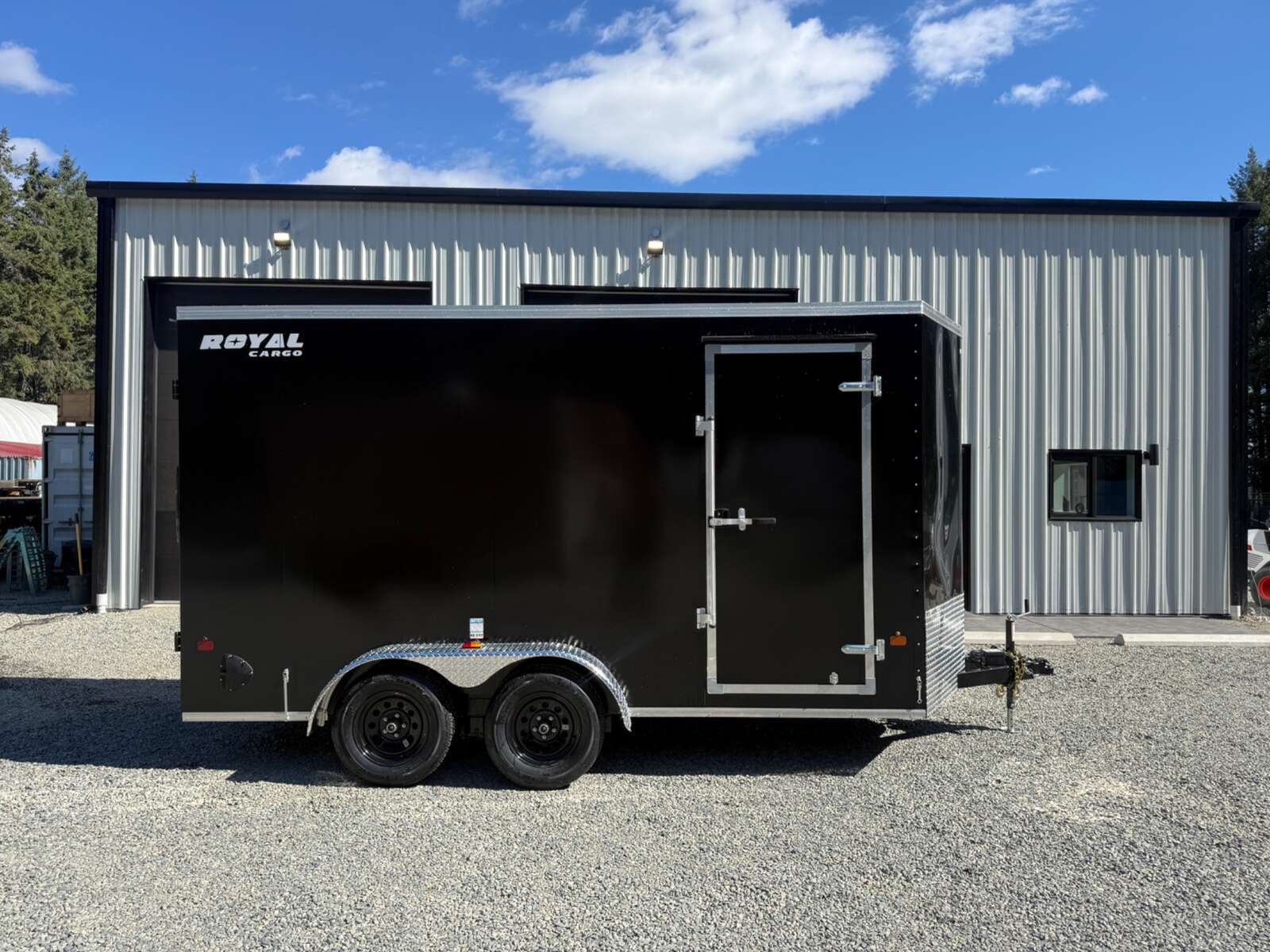 Photo of 2026 Royal Cargo 7X14+V 7700LB GVW - 86" INTERIOR - Barn Doors 