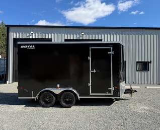 Thumbnail Photo of 2026 Royal Cargo 7X14+V 7700LB GVW - 86" INTERIOR - Barn Doors 