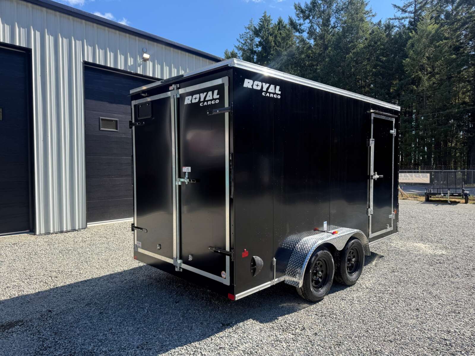 Photo of 2026 Royal Cargo 7X14+V 7700LB GVW - 86" INTERIOR - Barn Doors 