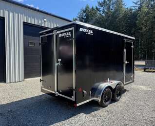 Thumbnail Photo of 2026 Royal Cargo 7X14+V 7700LB GVW - 86" INTERIOR - Barn Doors 