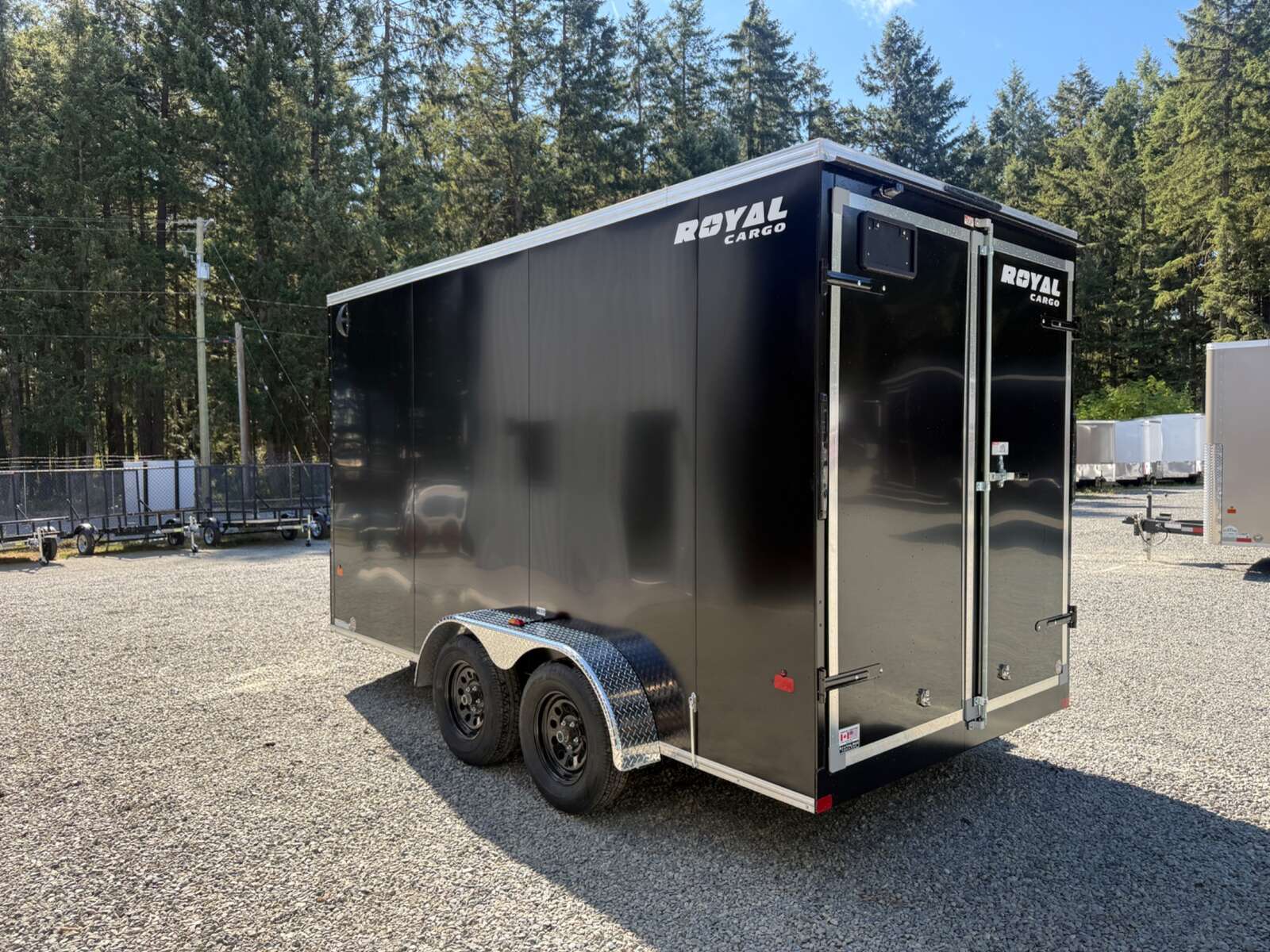 Photo of 2026 Royal Cargo 7X14+V 7700LB GVW - 86" INTERIOR - Barn Doors 