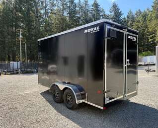 Thumbnail Photo of 2026 Royal Cargo 7X14+V 7700LB GVW - 86" INTERIOR - Barn Doors 