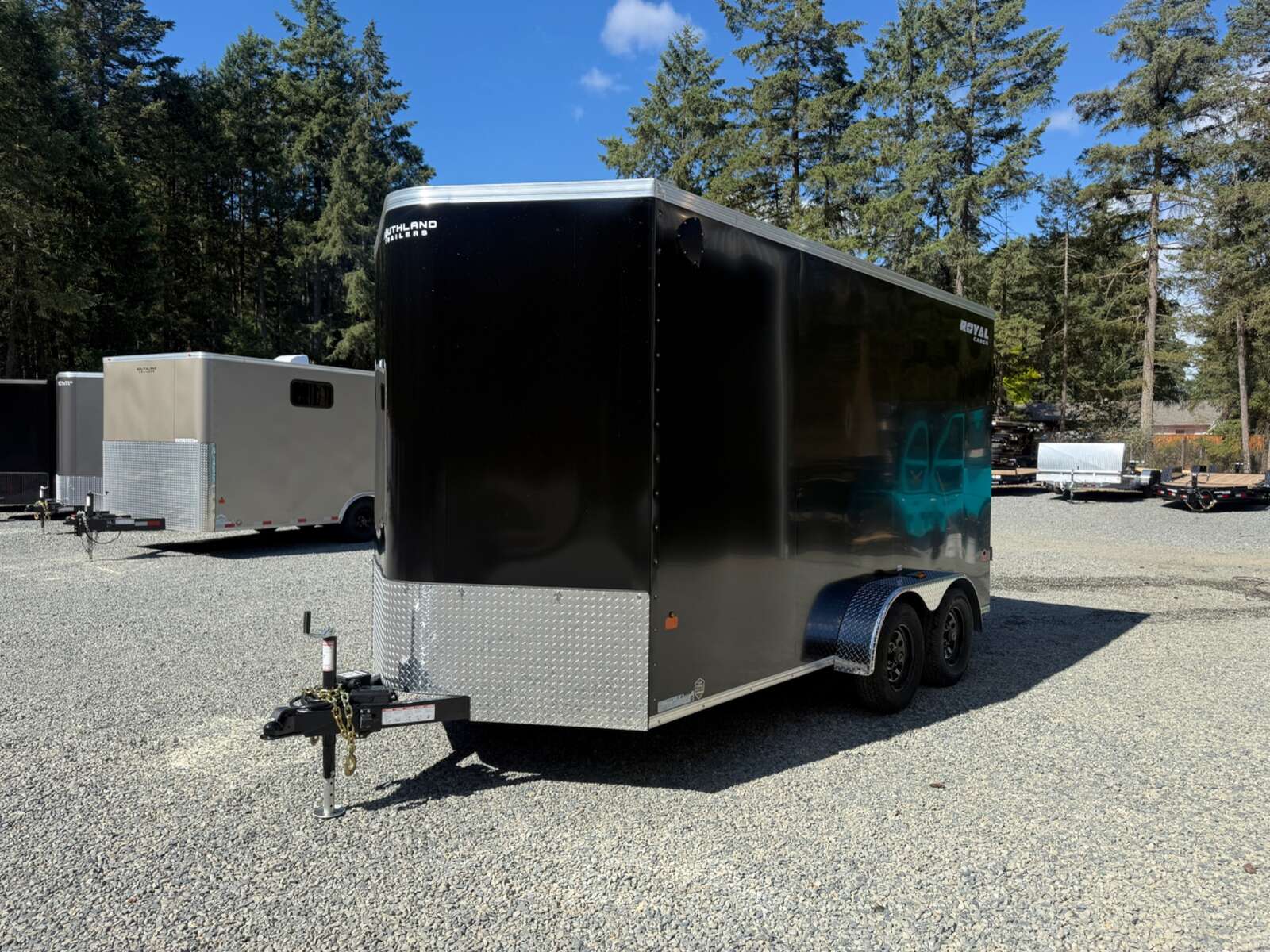 Photo of 2026 Royal Cargo 7X14+V 7700LB GVW - 86" INTERIOR - Barn Doors 