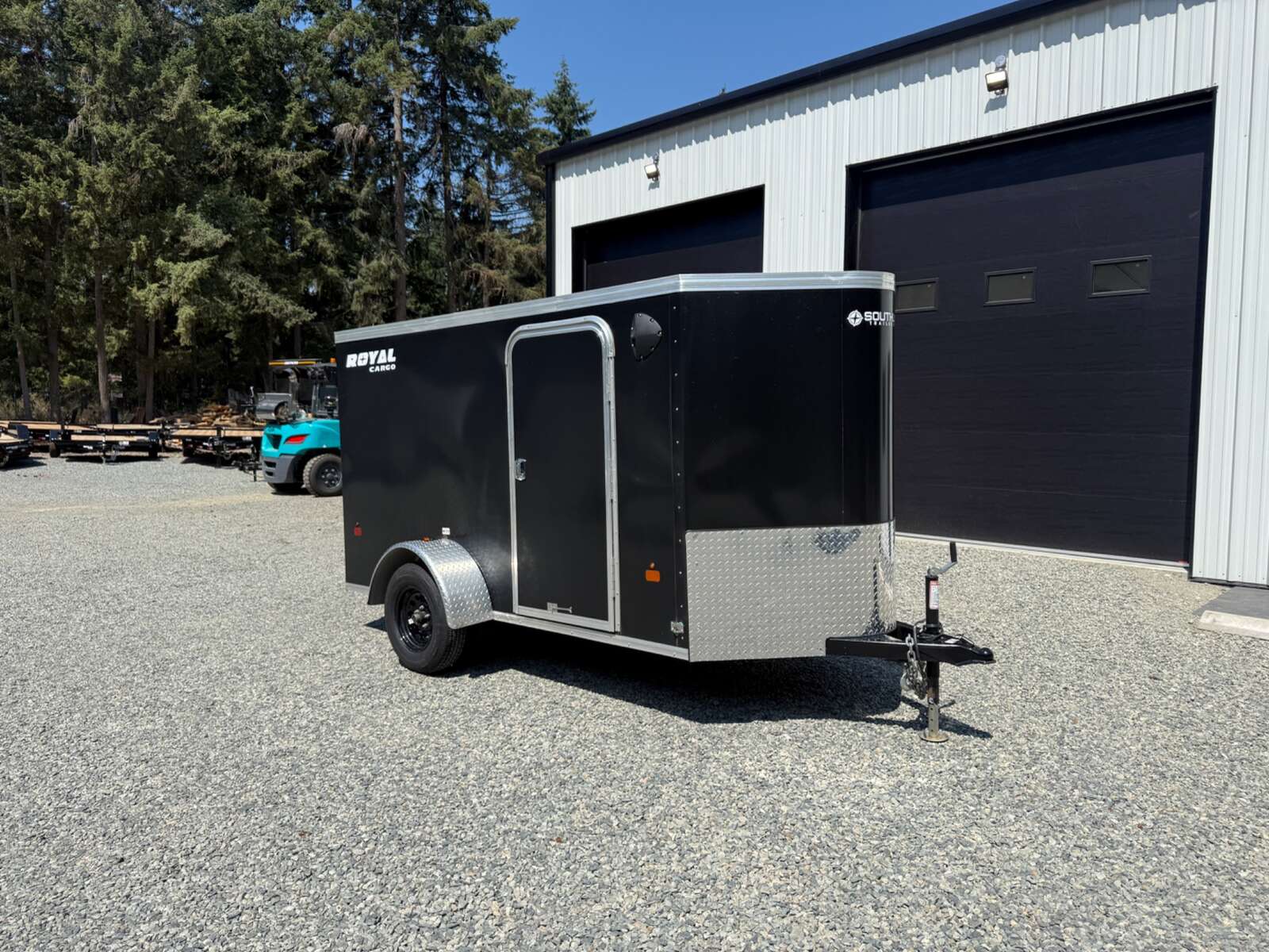 Photo of Used 2025 Royal Cargo 5X10+V 2990LB GVW - RAMP DOOR - 64" INTERIOR - RV SIDE DOOR