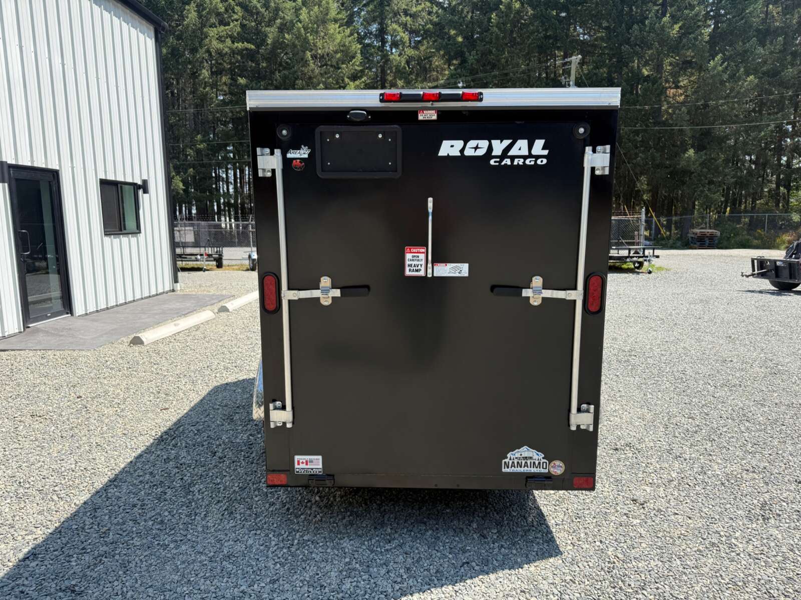 Photo of Used 2025 Royal Cargo 5X10+V 2990LB GVW - RAMP DOOR - 64" INTERIOR - RV SIDE DOOR