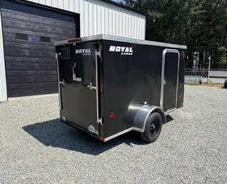 Thumbnail Photo of Used 2025 Royal Cargo 5X10+V 2990LB GVW - RAMP DOOR - 64" INTERIOR - RV SIDE DOOR