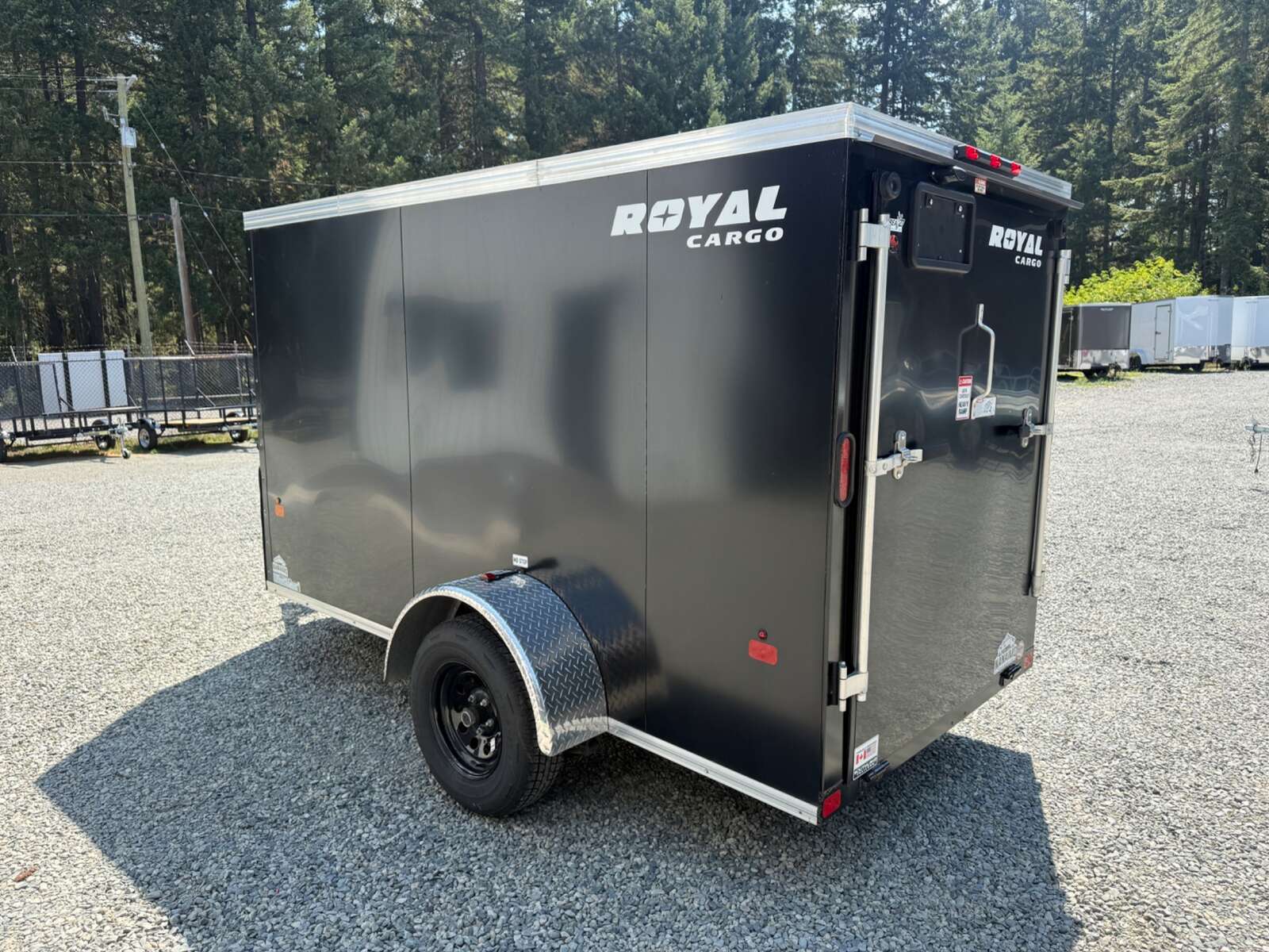 Photo of Used 2025 Royal Cargo 5X10+V 2990LB GVW - RAMP DOOR - 64" INTERIOR - RV SIDE DOOR