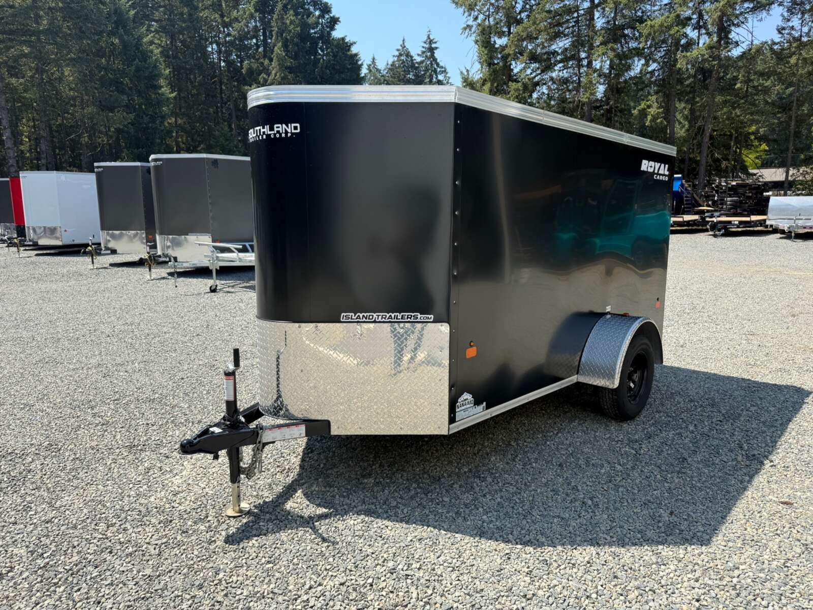 Photo of Used 2025 Royal Cargo 5X10+V 2990LB GVW - RAMP DOOR - 64" INTERIOR - RV SIDE DOOR