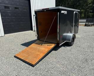 Thumbnail Photo of Used 2025 Royal Cargo 5X10+V 2990LB GVW - RAMP DOOR - 64" INTERIOR - RV SIDE DOOR