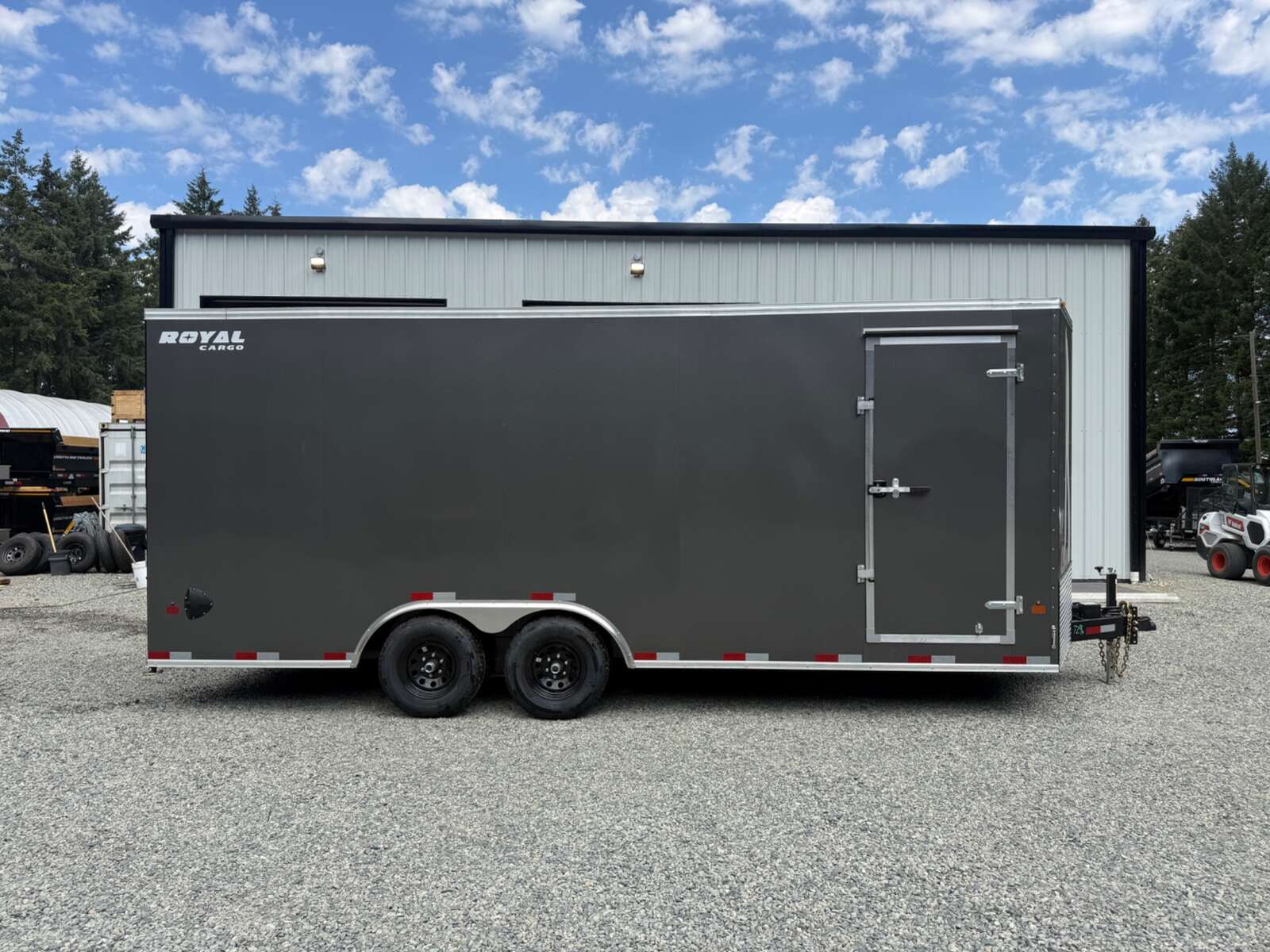 Photo of 2026 Royal Cargo 8.5X20+V-Nose 11,400LB GVWR - 86" Interior - Ramp Door
