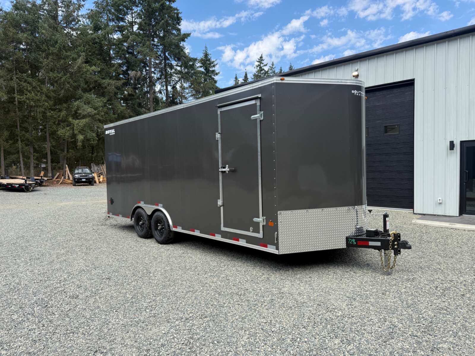Photo of 2026 Royal Cargo 8.5X20+V-Nose 11,400LB GVWR - 86" Interior - Ramp Door