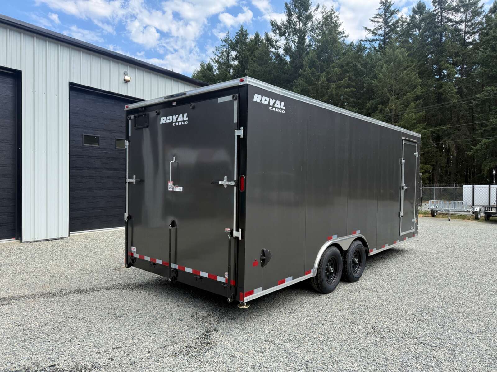 Photo of 2026 Royal Cargo 8.5X20+V-Nose 11,400LB GVWR - 86" Interior - Ramp Door