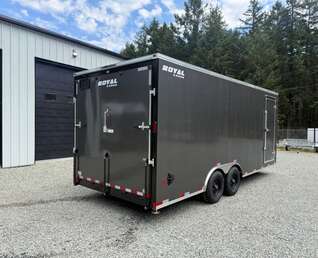 Thumbnail Photo of 2026 Royal Cargo 8.5X20+V-Nose 11,400LB GVWR - 86" Interior - Ramp Door