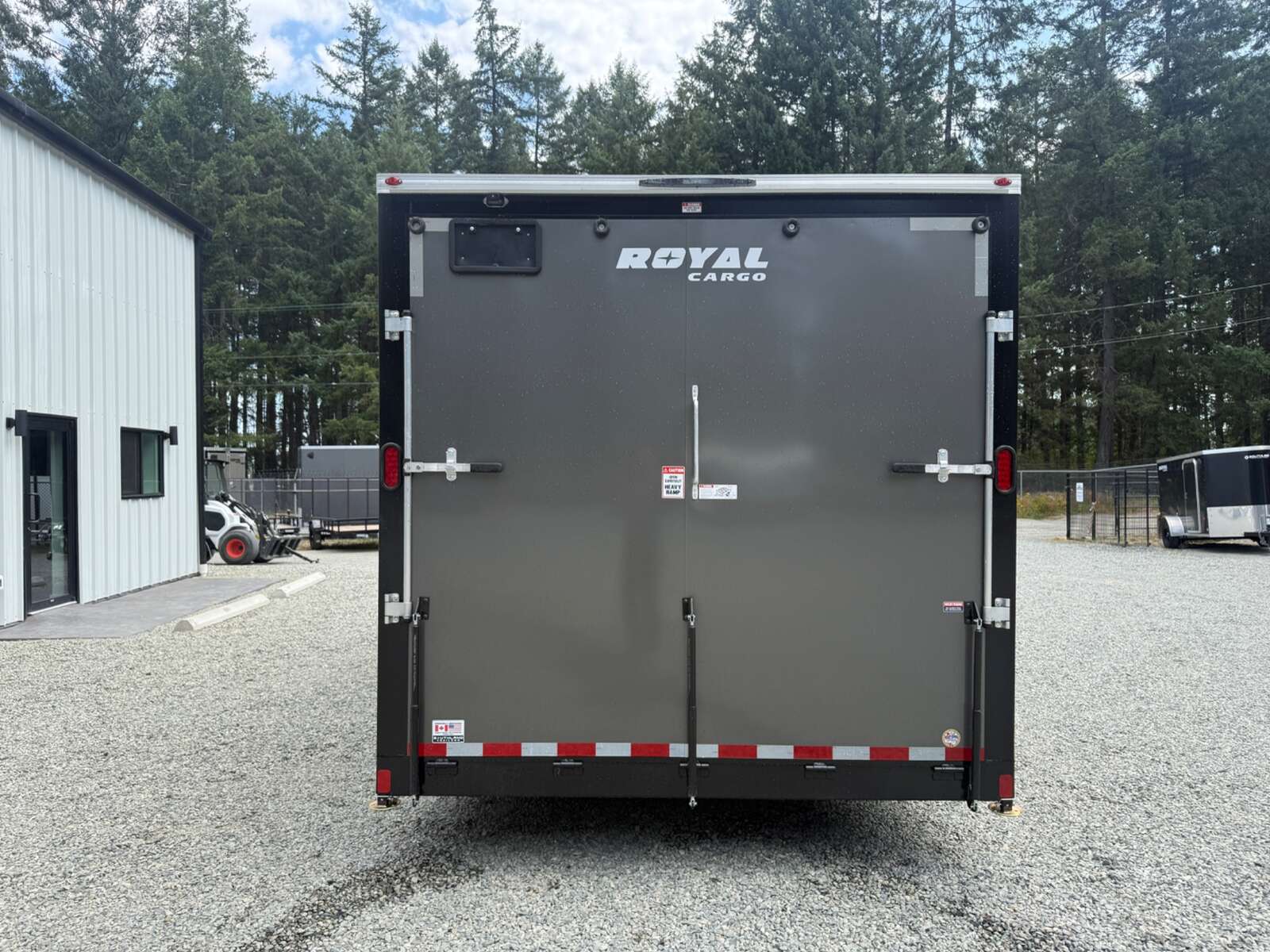 Photo of 2026 Royal Cargo 8.5X20+V-Nose 11,400LB GVWR - 86" Interior - Ramp Door