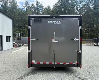Thumbnail Photo of 2026 Royal Cargo 8.5X20+V-Nose 11,400LB GVWR - 86" Interior - Ramp Door