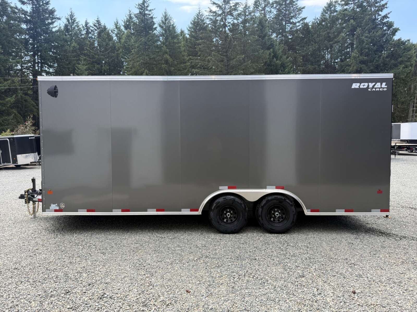 Photo of 2026 Royal Cargo 8.5X20+V-Nose 11,400LB GVWR - 86" Interior - Ramp Door