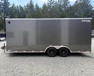 Thumbnail Photo of 2026 Royal Cargo 8.5X20+V-Nose 11,400LB GVWR - 86" Interior - Ramp Door