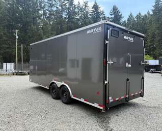 Thumbnail Photo of 2026 Royal Cargo 8.5X20+V-Nose 11,400LB GVWR - 86" Interior - Ramp Door