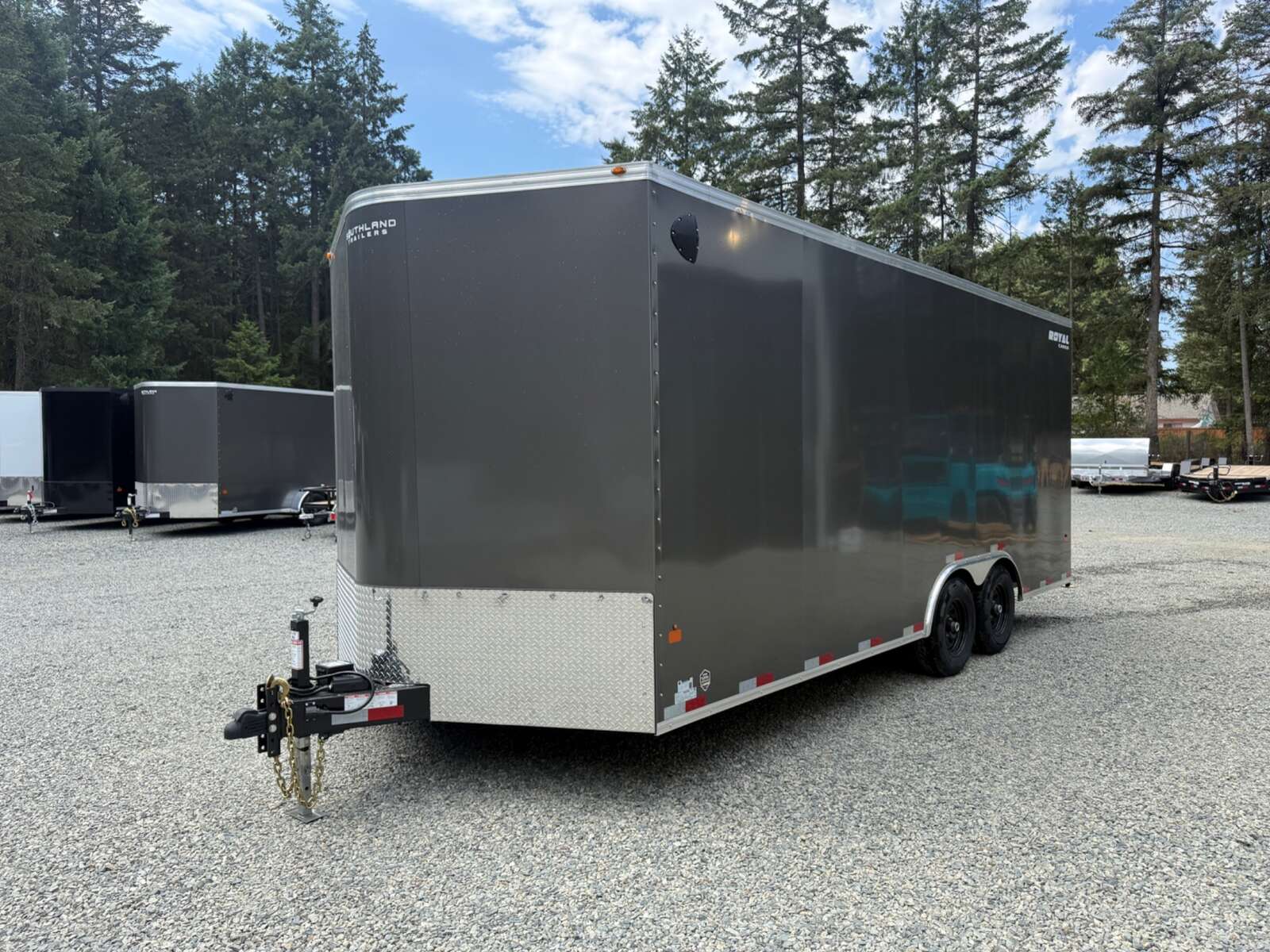 Photo of 2026 Royal Cargo 8.5X20+V-Nose 11,400LB GVWR - 86" Interior - Ramp Door