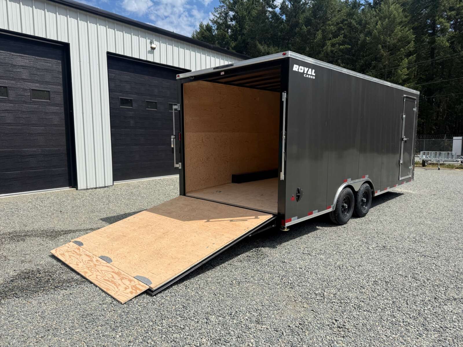 Photo of 2026 Royal Cargo 8.5X20+V-Nose 11,400LB GVWR - 86" Interior - Ramp Door