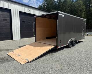 Thumbnail Photo of 2026 Royal Cargo 8.5X20+V-Nose 11,400LB GVWR - 86" Interior - Ramp Door