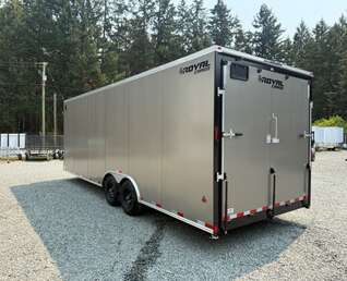 Thumbnail Photo of 2027 ROYAL 8.5X24 +V-NOSE 11,400LB GVW CARGO TRAILER - 86" INTERIOR - RAMP DOOR 