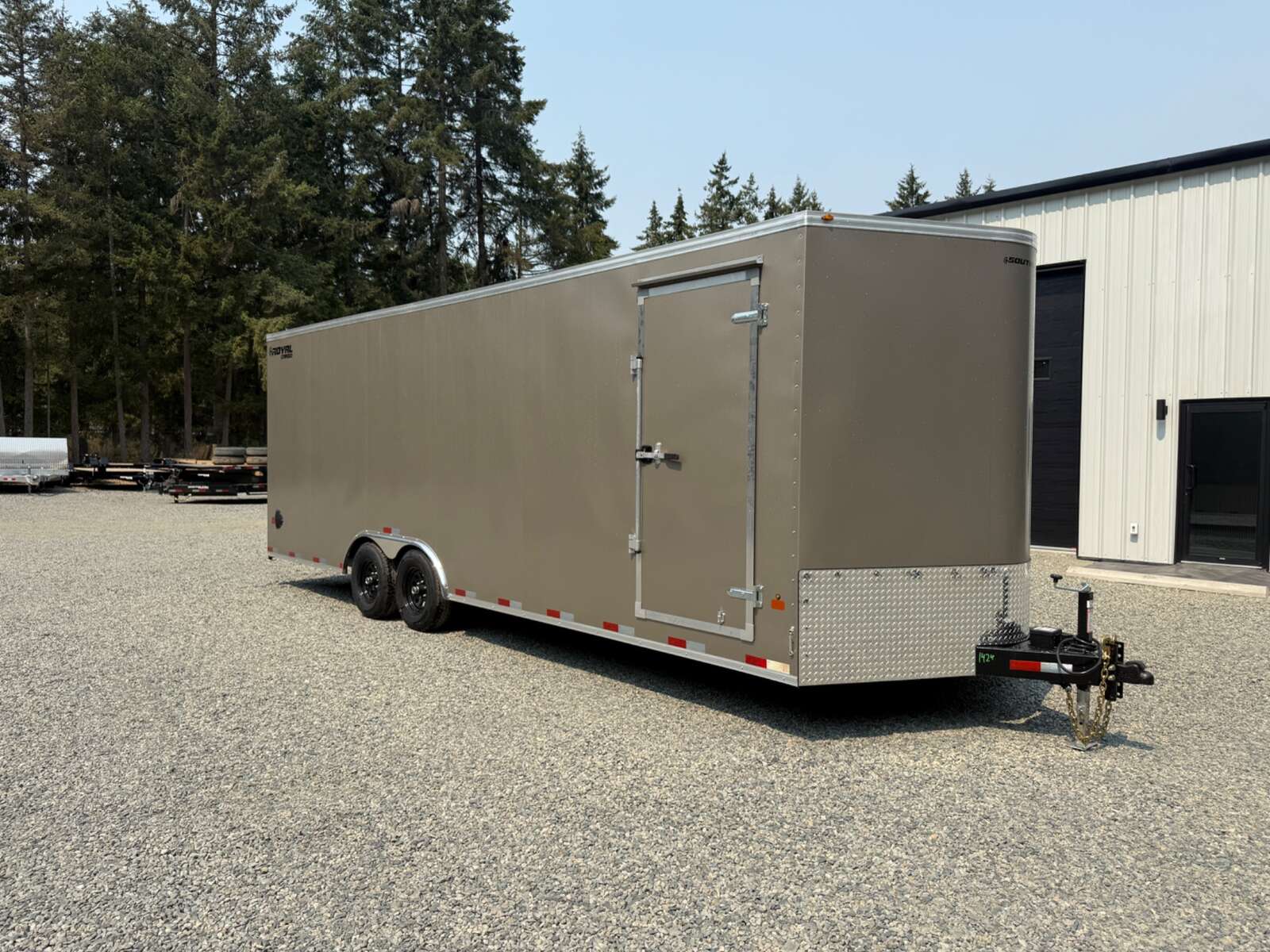 Photo of 2027 ROYAL 8.5X24 +V-NOSE 11,400LB GVW CARGO TRAILER - 86" INTERIOR - RAMP DOOR 