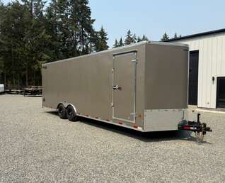 Thumbnail Photo of 2027 ROYAL 8.5X24 +V-NOSE 11,400LB GVW CARGO TRAILER - 86" INTERIOR - RAMP DOOR 