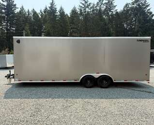 Thumbnail Photo of 2027 ROYAL 8.5X24 +V-NOSE 11,400LB GVW CARGO TRAILER - 86" INTERIOR - RAMP DOOR 