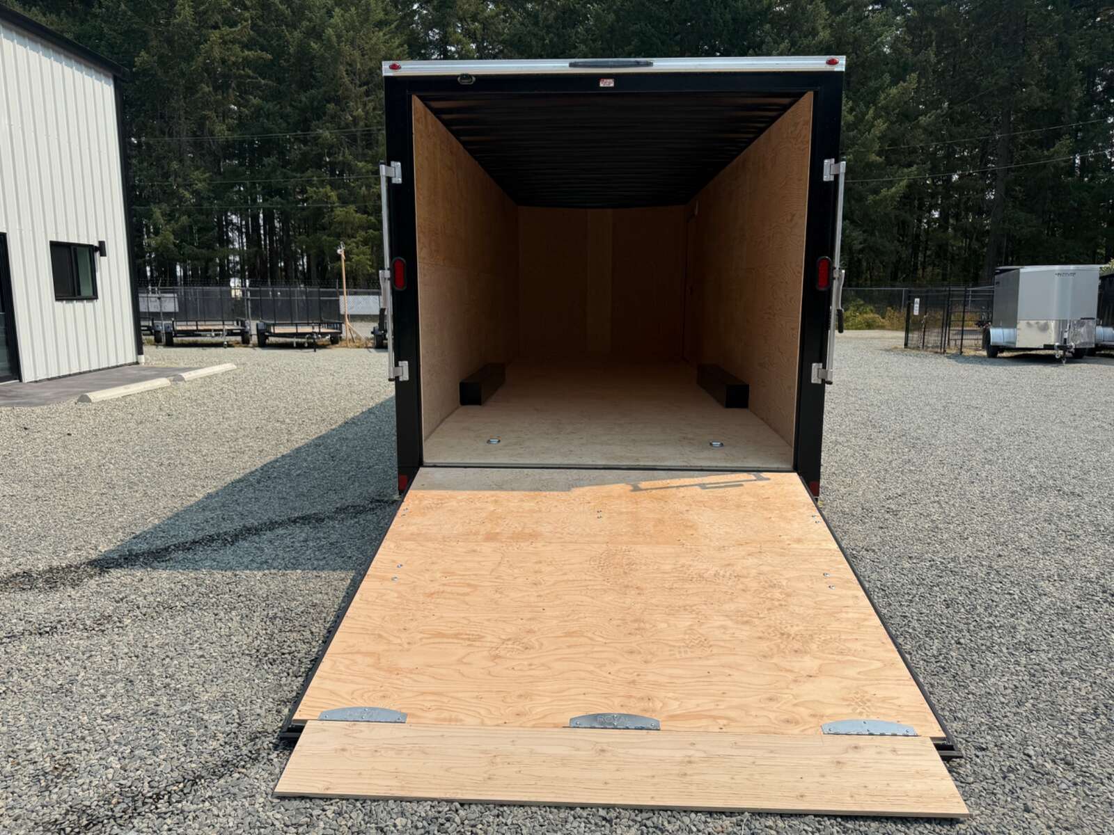 Photo of 2027 ROYAL 8.5X24 +V-NOSE 11,400LB GVW CARGO TRAILER - 86" INTERIOR - RAMP DOOR 