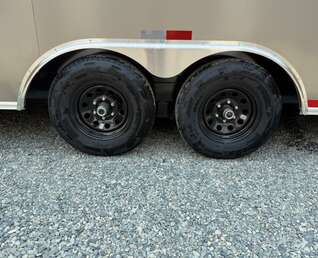 Thumbnail Photo of 2027 ROYAL 8.5X24 +V-NOSE 11,400LB GVW CARGO TRAILER - 86" INTERIOR - RAMP DOOR 